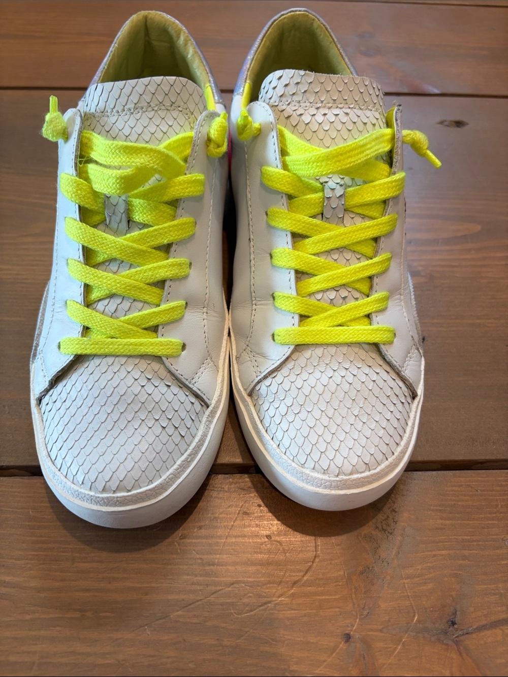 DOLCE VITA ZINA SNEAKERS NEON MULTI LEATHER